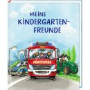 Freundebuch: Bunte Fahrzeuge - Meine Kindergartenfreunde