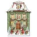 Zauberhaftes Weihnachtshaus, A3-Wand-Adventskal. (Behr)