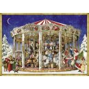 Nostalgisches Weihnachtskarussell, Adventskalender A4 (Behr)