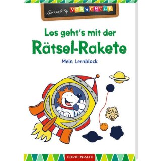 Lernerf.Vorschule: Los gehts m.d. Rätsel-Rakete (Lernblock)