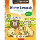 Lernerfolg Vorschule: Sticker-Lernspaß (Wilde Tiere)