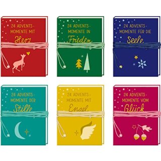 Kl. Impulse für deinen Advent, Mini.-Adventsbücher m.Wickel.