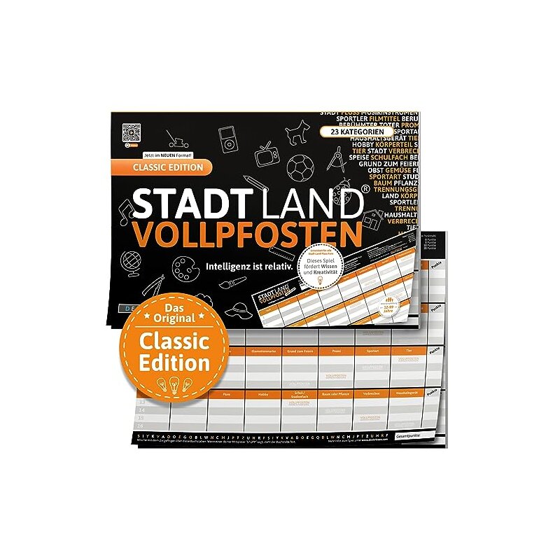STADT LAND VOLLPFOSTEN GIRLS EDITION - Games, Toys & more e.U