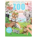 Create your ZOO, Malbuch mit Stickern