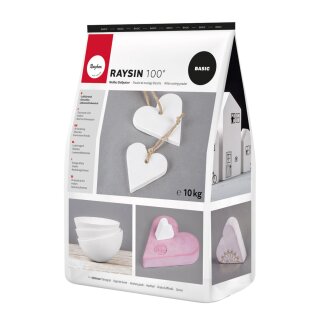 Gießpulver "Raysin" 100, weiß, Beutel 10kg