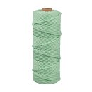 Makramee Garn, 3mm ø, mintgrün, ca. 210g,...