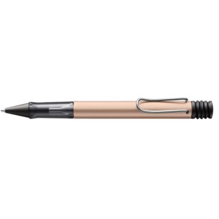 LAMY 1235655 AL-star Kugelschreiber 250 – Kuli aus Aluminium in der Farbe Cosmic mit transparentem Griffstück und verchromtem Metallclip – Mit Großraummine – Strichbreite M