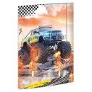 Monster Truck Gummizugverschluss, Einschlagklappen, bis...