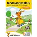 Kindergartenblock - Kombinieren, rätseln, Fehler...