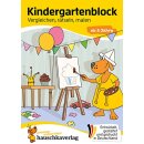 Kindergartenblock - Vergleichen, rätseln und malen...