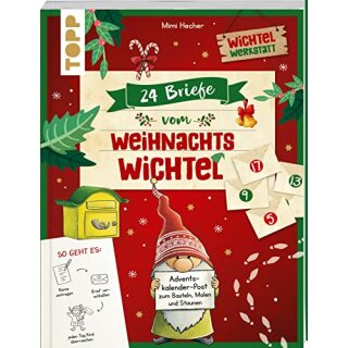 24 Briefe Weihnachtswichtel