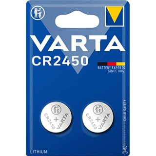 AA VARTA KNOPFZELLE CR2450 ELECTRONICS 2ER E-Bike