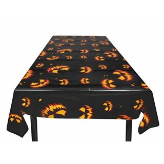 Stk PE Tischdecke Creepy Pumpkin (120 x 180 cm)