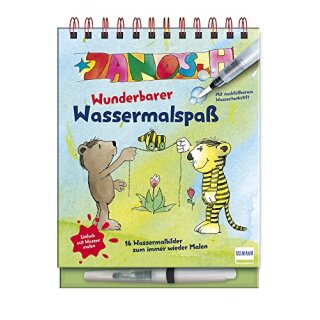 Janosch - Wunderbarer Wassermalspaß