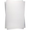 Plastikschrumpfplatten, Matt transparent, 20x30 cm, Dicke...