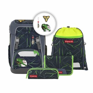 GIANT Schulrucksack-Set "Ninja Kimo", 5-teilig