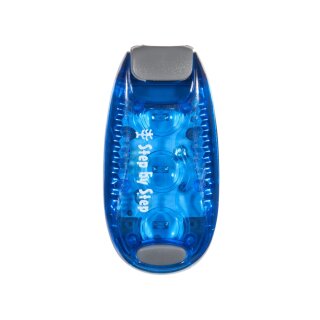 LED-Sicherheits-Klemmleuchte, Blau