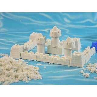 Dream Sand, Starterset, 1000g, 5 Burgenförmchen, 1 Spielkiste, 37x25x5cm