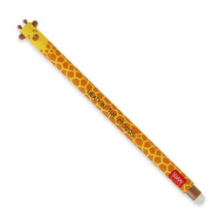 Giraffe - schwarze Tinte - radierbarer Stift