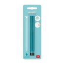 REFILL ERASABLE PEN - TURQUOISE - PACK 3 PCS