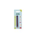 MAKE MISTAKES REFILLS - 4 REFILLS 3-COL. ERAS. GEL PEN