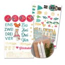 Kerzen-Tattoos Winterwunder