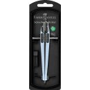 Zirkel Schnellverstellz. Grip sky blue