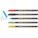 e-1200 Glitzer Fasermaler 5St Set basic