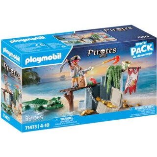 Pirat mit Alligator