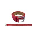 Gürtel Herzchen rot 60 cm (1)
