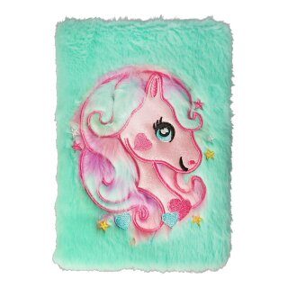 Notizbuch Cutie Pastell Pferd türkis A5 (3)