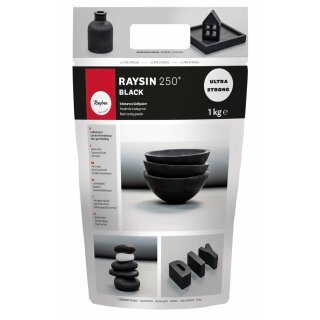 Gießpulver "Raysin" 250, schwarz, Btl 1kg