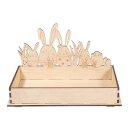 Holztablett Osterhasen, FSC Mix Credit, natur,...