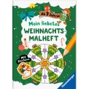 Mein liebstes Weihnachtsmalheft mit Stickern ab 7