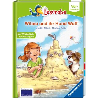 Wilma und ihr Hund Wuff - lesen lernen mit dem Leserabe - Erstlesebuch - Kinderbuch ab 5 Jahren - erstes Lesen - (Leserabe Vorlesestufe)