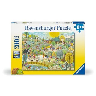 Ravensburger Kinderpuzzle - 12000868 Wir schützen unsere Erde - 200 Teile XXL Puzzle für Kinder ab 8 Jahren