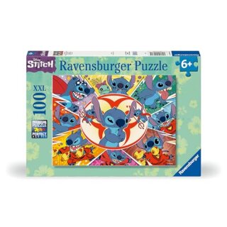 Ravensburger Kinderpuzzle 12001071 - In meiner Welt -  100 Teile XXL Stitch Puzzle für Kinder ab 6 Jahren