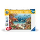 Ravensburger Kinderpuzzle 13411 - Meerestiere am...