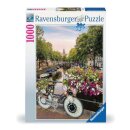 Ravensburger Puzzle 17596 - Fahrrad und Blumen in...