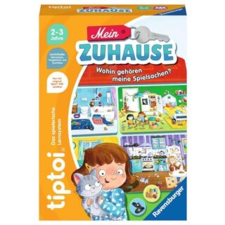 Ravensburger tiptoi Spiel 00196 - Mein Zuhause, Lernspiel zum Wortschatz, für Kinder ab 2 Jahren