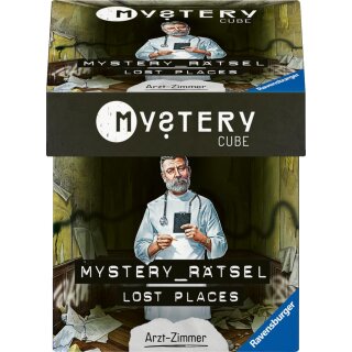 Ravensburger 23694 - Mystery Cube - Lost Places: Das Arztzimmer- Rätsel für EXIT-Begeisterte ab 10 Jahren