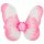 Schmetterlings-/Elfenflügel, rosa, ca. 40x44 cm