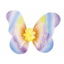 Schmetterlings-/Elfenflügel, bunt, ca. 40x50 cm