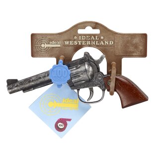 Sheriff anitk, mit Holzgriff, Western, Tester