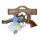 Sheriff anitk, mit Holzgriff, Western, Tester