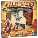 AAO Wild-West Set 4-tlg., mit 8-Schuss Revolver