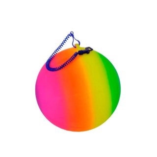 Returnball m.Schnur Ø21cm unaufgebl.