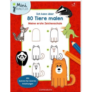 Ich kann über 80 Tiere malen - Mini-Künstler