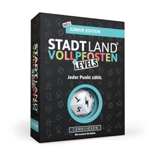 DENKRIESEN - STADT LAND VOLLPFOSTEN® - Levels – JUNIOR EDITION - "Jeder Punkt zählt."