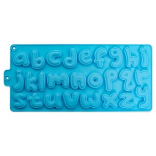 Fündig Silikonform Buchstaben Kleinschrift Motiv-Gr. 3 - 5cm